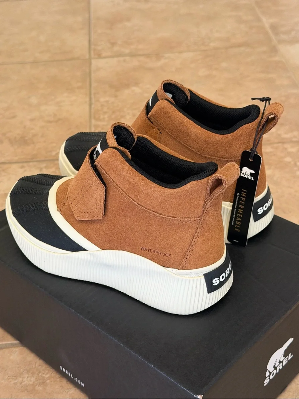 SOREL Kids' Out 'N About IV Strap Waterproof Boots